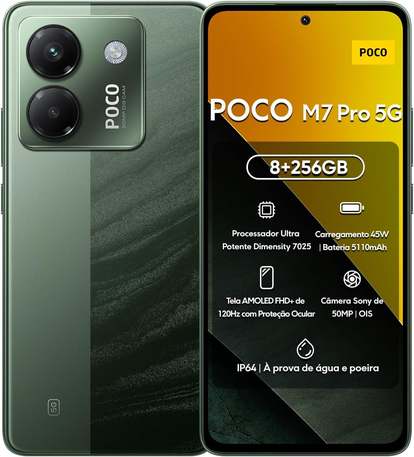 xiaomi-smartphone-poco-m7-pro-5g-256gb-8gb12gb-ram-processador-ultra-potente-dimensity-7025-tela-amoled-fhd-120hz-com-protecao-ocular-bateria-5110mah-com-45w-turbo-charge-prata-8256gb - Imagem