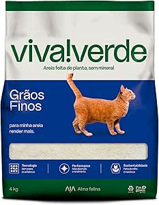 viva-verde-areia-higienica-biodegradavel-para-gatos-graos-finos-4kg - Imagem