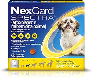 nexgard-spectra-antipulgas-e-carrapatos-e-vermifugo-para-caes-de-36-a-75kg-1-tablete - Imagem