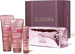 Presente Nutri Rosé 3 Itens + Nécessaire Eudora