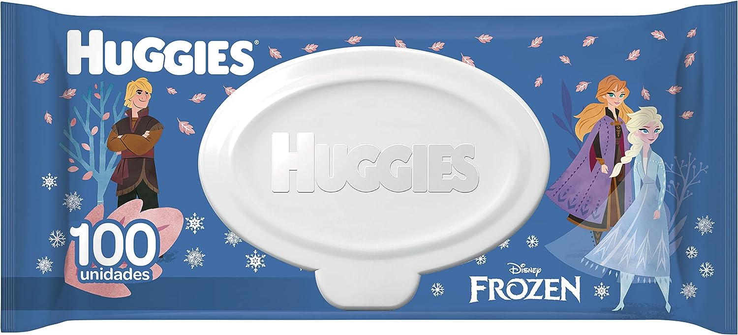 lenco-umedecido-huggies-frozen-ed-limitada-100-unidades-huggies-amazon - Imagem