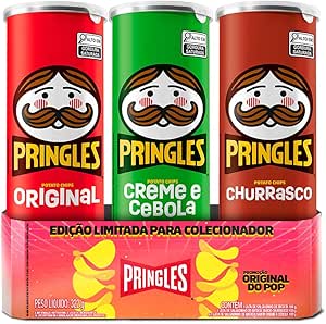 Pringles Original do Pop - Pack com 3 sabores