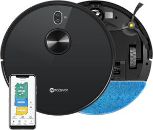 robo-aspirador-mapeamento-inteligente-neatsvor-x600-proaspirador-de-po-robo - Imagem