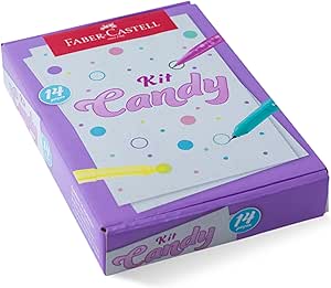 kit-candy-faber-castell-com-produtos-em-tons-pastel-edicao-limitada - Imagem