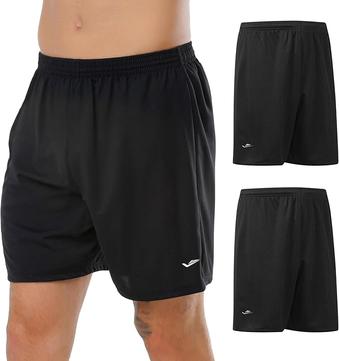 Imagem do produto Kit 2 Short Calção Futebol Academia Bermuda Masculino Adulto na loja Amazon
