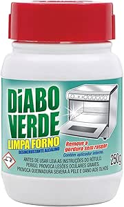 Limpa Forno Tradicional 250g, Diabo Verde