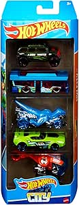 hot-wheels-cartela-de-carrinhos-com-5-mattel-o-kit-cor-multicolor - Imagem