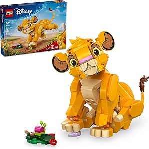 lego-disney-classic-o-rei-leao-simba-filhote-43243 - Imagem