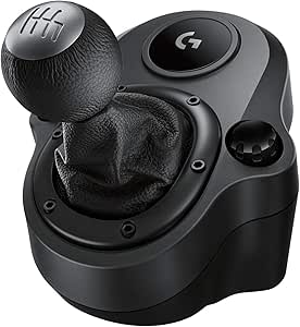 Câmbio Logitech G Driving Force - Compatível com Volantes Logitech G29, G920 e G923 para PS5, PS4, Xbox Series X|S, Xbox One e PC