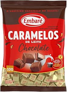 embare-caramelos-sabor-chocolate-660g - Imagem