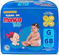 Fralda Turma da Monica Baby Giga G 68 Unidades
