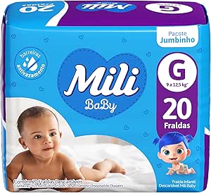 mili-fralda-baby-jumbinho-g-20-unidades - Imagem