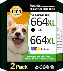 teckkin-664-664xl-cartucho-de-tinta-compativel-para-hp-664-664xl-cartucho-compativel-para-hp-deskjet-ink-advantage-1115-1118-2135-2675-3630-3635-3775-3835-4535-4675-5075-1-preto-1-colorido - Imagem