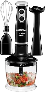 Mondial Mixer Turbo 3 Em 1, Preto, 500w, 220v - M-14