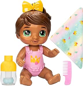 Baby Alive Boneca Bebê Shampoo - Sophia Sparkle - Bolhas Mágicas - Boneca em plástico de 28 cm com acessórios - Brinquedo para meninas e meninos a partir de 3 anos