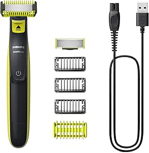 aparador-e-raspador-para-rosto-e-corpo-oneblade-com-4-pentes-a-prova-dagua-bivolt-qp282410-philips - Imagem