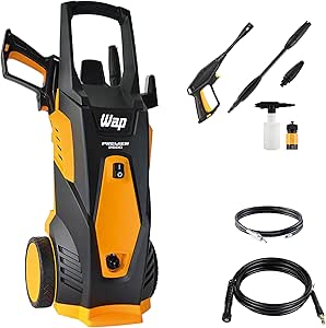 WAP Desobstruidora e Lavadora de Alta Pressão PREMIER ULTRA 2600, 360L/h, com Mangueira de Desobstrução, 1800W 127V
