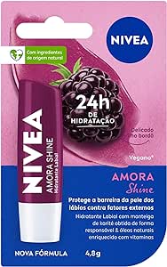 protetor-labial-nivea-morango-shine-48g-nivea-morango-pacote-de-24 - Imagem