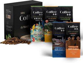 Kit 4 Pacotes Café Especial Em Grãos Coffee Mais Clássico, Arara, Sul de Minas e Cerrado de Minas
