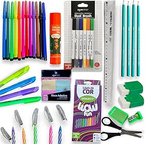 lista-de-material-escolar-volta-as-aulas-completopack-economico - Imagem