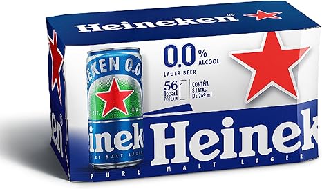 heineken-cerveja-lager-sem-alcool-lata-269ml-pack-8-unidades - Imagem