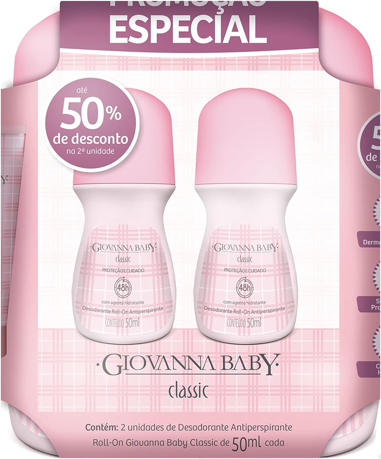 desodorante-roll-on-classic-50-ml-2-unidades-giovanna-baby - Imagem