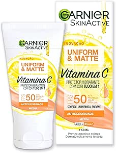 garnier-protetor-solar-hidratante-efeito-matte-fps50-uniform-matte-antioleosidade-com-vitamina-c-40g-cor-morena - Imagem
