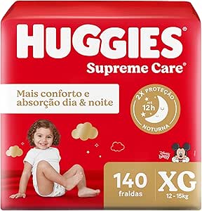 huggies-fralda-supreme-care-xg-140-fraldas-cor-vermelho-xn4z - Imagem