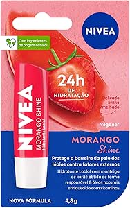 protetor-labial-nivea-morango-shine-48g-nivea-morango-pacote-de-24 - Imagem