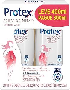 sabonete-intimo-liquido-protex-cuidado-intimo-delicate-care-200ml-embalagem-promocional-2un - Imagem