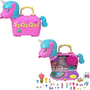 polly-pocket-conjunto-de-brinquedo-35o-aniversario-da-polly-dia-especial-da-pinhata-com-2-microbonecas-e-25-acessorios-para-criancas-a-partir-de-4-anos - Imagem