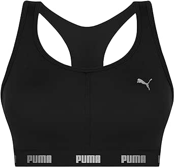 top-nadador-puma-microfibra-performance-academia-bojo-removivel-feminino-adulto - Imagem