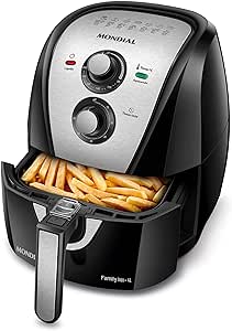 fritadeira-sem-oleo-air-fryer-4l-mondial-pretoinox-1500w-110v-afn-40-bi-5g4x - Imagem