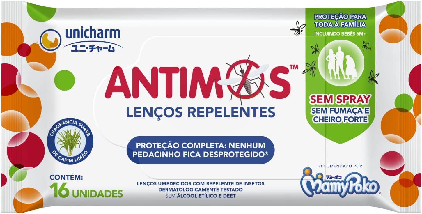 lencos-repelentes-antimos-16-unidades-unicharm - Imagem