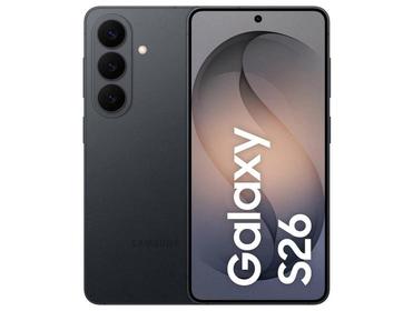 Samsung Galaxy S26 Preto 5G 512GB Galaxy AI 6,3" 12GB RAM Câm. Tripla 50+12+10MP Bateria 4300mAh Dual Chip