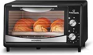 MONDIAL Forno Pratic Cook 6L, Preto, 650W, 110V - FR-09