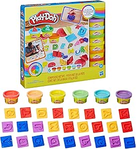 play-doh-conjunto-de-massinha-letras-kit-com-6-potes-de-massa-de-modelar-e-acessorios-para-criancas-acima-de-3-anos - Imagem