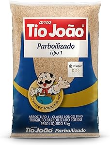 Tio João Arroz Parboilizado - 5Kg