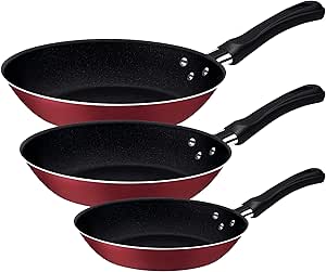 tramontina-jogo-de-frigideiras-3pcs-caribe-vermelho-sortidos-de-aluminio-com-rev-antiaderente - Imagem