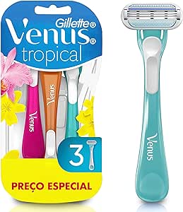 aparelho-de-depilacao-gillette-venus-tropical-3-unidades - Imagem