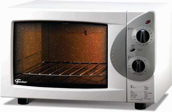 forno-eletrico-fischer-grill-bancada-44l-branco-127v - Imagem
