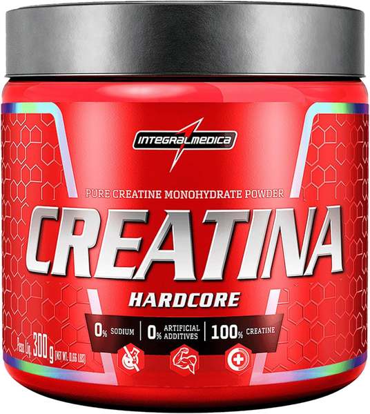 2uni-creatina-em-po-hardcore-100-pura-e-monohidratada-300g-integralmedica - Imagem