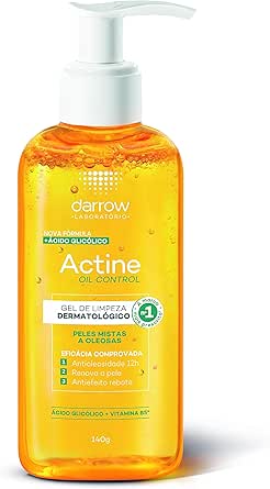 darrow-actine-oil-control-gel-de-limpeza-140g - Imagem