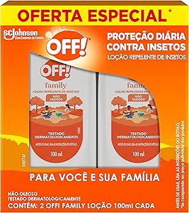 off-family-locao-repelente-de-mosquitos-e-insetos-protecao-por-ate-4h-2-unidades-de-100ml-cada - Imagem