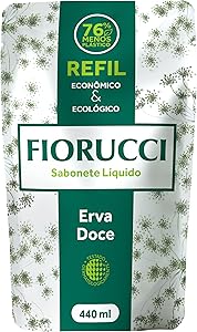 Refil Sabonete Líquido ERVA DOCE 440 ml, Fiorucci