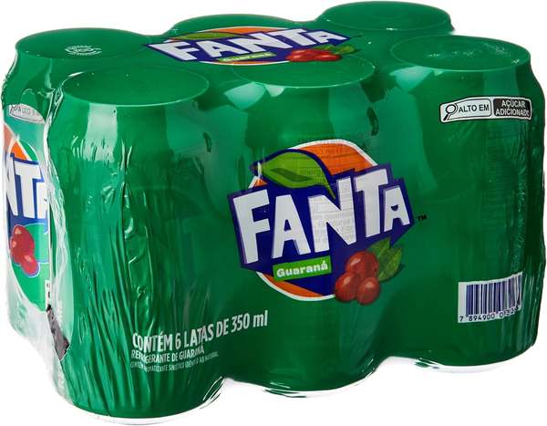 pack-de-fanta-guarana-350ml-6-unidades - Imagem