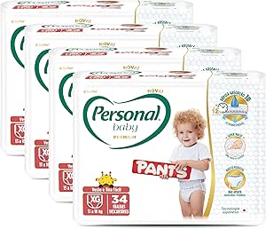 fralda-personal-baby-premium-pants-xg-4-pacotes-c34-fraldas - Imagem