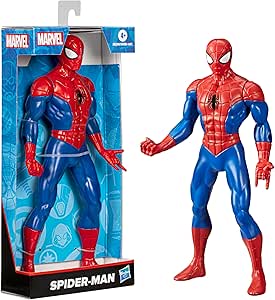 boneco-marvel-olympus-homem-aranha-e6358-hasbro-vermelho-e-azul - Imagem