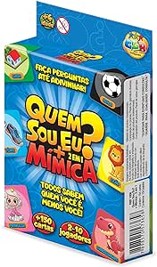 Ggb Jogo Infantil 2 Em 1 Quem Sou Eu? E Mímica