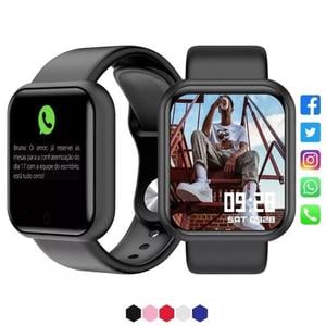 relogio-smart-watch-digital-d20-original-masculino-e-feminino-01smart - Imagem